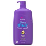 Aussie Mega Moist Shampoo, thumbnail image 1 of 4