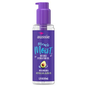  Aussie Miracle Moist Intense Hydration Oil with Jojoba Oil, 3.2 OZ 