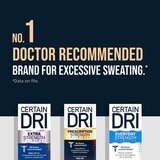 Certain Dri Extra Strength Clinical 72-Hour Roll-On Antiperspirant, 1.2 OZ, thumbnail image 5 of 6
