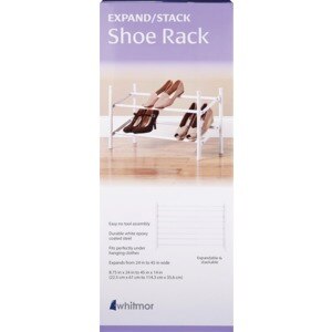 Whitmor Expand/Stack Shoe Rack , CVS