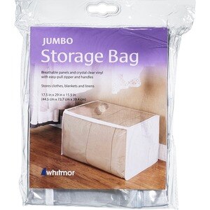 Ziploc Jumbo Big Bags Cloth and Blanket Storage Bags, 3 CT