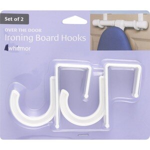 Whitmor Ironing Board Hooks, 2CT