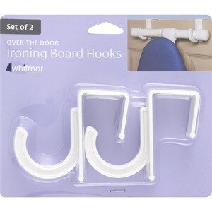 Whitmor Ironing Board Hooks, 2 Ct , CVS