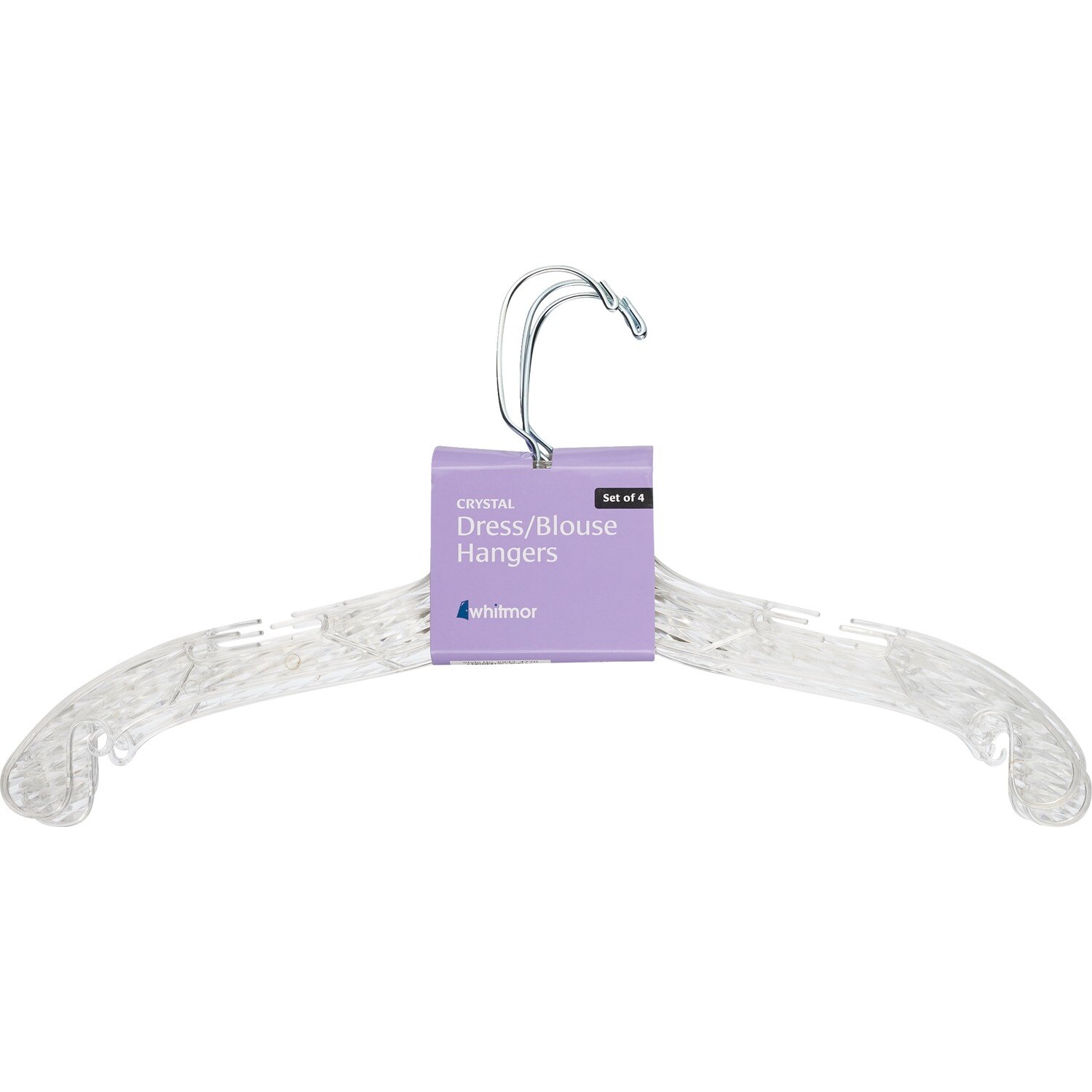 Whitmor Crystal Dress/Blouse Hangers - 4 Ct , CVS