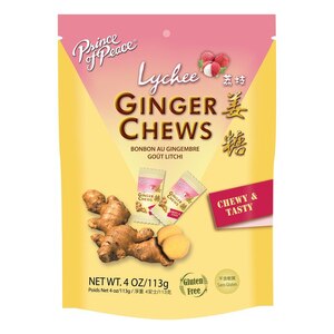 Prince Of Peace® Ginger Chews Lychee, 4 Oz , CVS