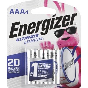 Energizer Ultimate - Baterías AAA de litio