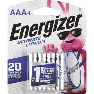 Energizer Ultimate Lithium AAA Batteries