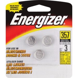  Energizer Silver Oxide Batteries 357 