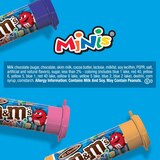 M&M'S Minis Milk Chocolate Candy Tube, 1.08 oz, thumbnail image 4 of 5