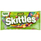 Skittles Sour Candy, Full Size, Bag, 1.8 oz, thumbnail image 1 of 9