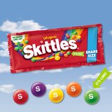 Skittles Original Chewy Candy, Share Size, Bag, 4 oz, thumbnail image 3 of 9