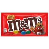 M&M's Peanut Butter Chocolate Candy Singles Size, 1.63 oz, thumbnail image 1 of 8