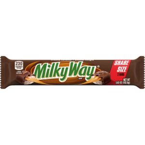 Milky Way Milk Chocolate ToGo Sharing Size Candy Bar, 3.63 oz