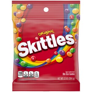 SKITTLES Original Chewy Candy, 7.2 oz Bag