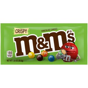 M&M'S Crispy Chocolate, 1.35 OZ