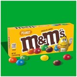 M&M's Peanut Milk Chocolate Candy Theater Box, 3.1 Oz, thumbnail image 2 of 8