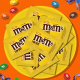 M&M'S Peanut Milk Chocolate Fun Size Candy Bag, 10.57 oz, thumbnail image 5 of 12