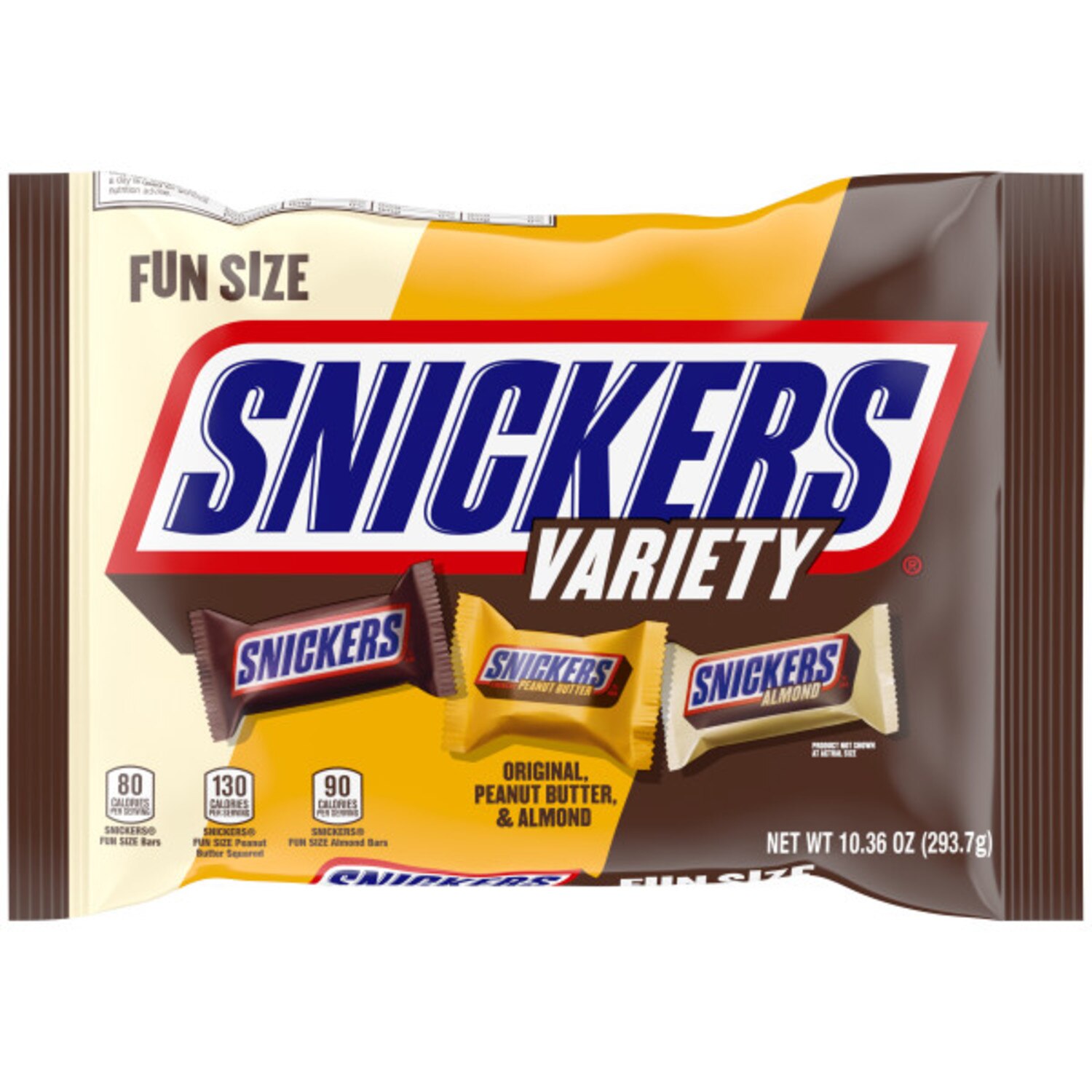 Snickers Fun Size Chocolate Bars Variety Mix Candy Bag, 10.36 Oz , CVS
