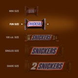 Snickers Fun Size Chocolate Bars Variety Mix Candy Bag, 10.36 oz, thumbnail image 3 of 9
