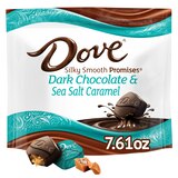 Dove Promises Sea Salt and Caramel Dark Chocolate Candy Individually Wrapped, 7.61 oz, thumbnail image 1 of 12