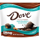 Dove Promises Sea Salt and Caramel Dark Chocolate Candy Individually Wrapped, 7.61 oz, thumbnail image 3 of 12