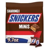 Snickers, Mini Size Milk Chocolate Candy Bars, 9.7 Oz, thumbnail image 1 of 8
