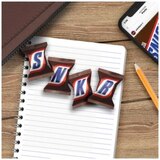 Snickers, Mini Size Milk Chocolate Candy Bars, 9.7 Oz, thumbnail image 5 of 8