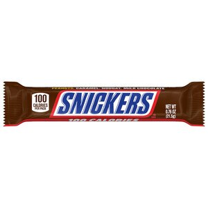 SNICKERS Calories Chocolate Candy Bar, .76 OZ