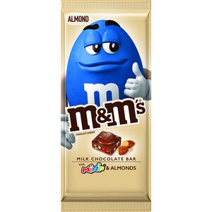  M&M'S Almond & Minis Milk Chocolate Candy Bar, 3.9 OZ 