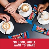 TWIX Cookies & Creme Chocolate Candy Bar, Share Size, 2.87 oz, thumbnail image 3 of 9