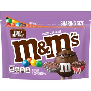 M&M'S Fudge Brownie Sharing Size Chocolate Candy, Stand Up Bag, 9.05 Oz , CVS