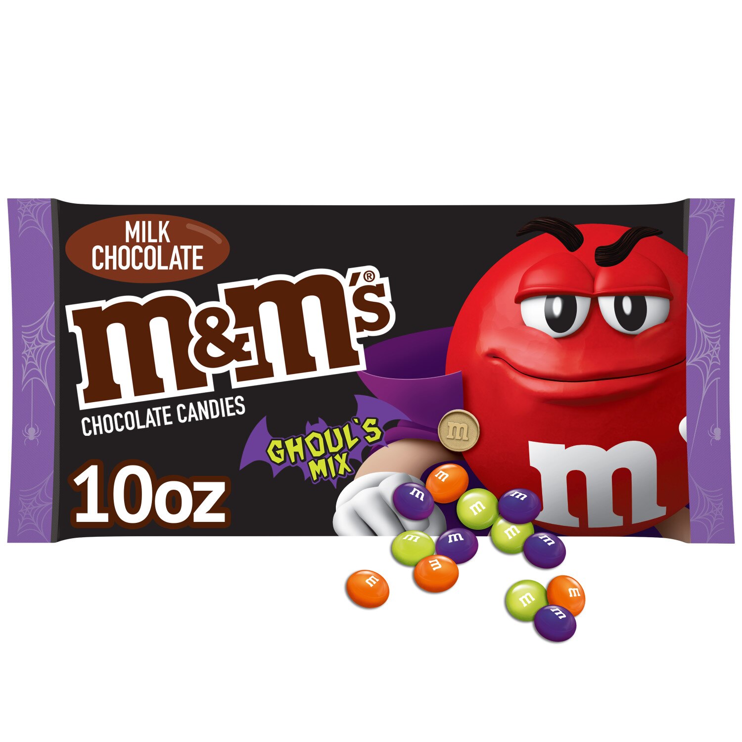 M&M Dark Chocolate Candies, Sweet Milk Chocolate Encased in Vibrant Candy  Shell Colors, Delicious Treats Melt in Your Mouth Sweet Snacks for Kids and