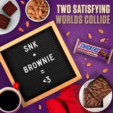 SNICKERS Almond Brownie Candy Dark Chocolate Bar, Full Size, 1.2 oz, thumbnail image 4 of 9