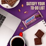 SNICKERS Almond Brownie Candy Dark Chocolate Bar, Full Size, 1.2 oz, thumbnail image 5 of 9