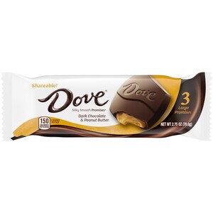 Dove Chocolate Dove Large Promises Dark Chocolate Peanut Butter Candy, 2.75 Oz , CVS