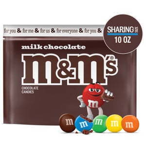 M&M'S Milk Chocolate Candy, Sharing Size, 10 oz