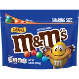 M&M'S Caramel Milk Chocolate Candy, Sharing Size, 9.05 oz, thumbnail image 1 of 8