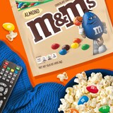 M&M'S Almond Milk Chocolate Candy, Family Size, Resealable Bulk Candy Bag, 15 oz, thumbnail image 5 of 7
