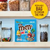 M&M'S Minis Milk Chocolate Candy, Family Size, Resealable Bulk Candy Bag, 16.9 oz, thumbnail image 5 of 7