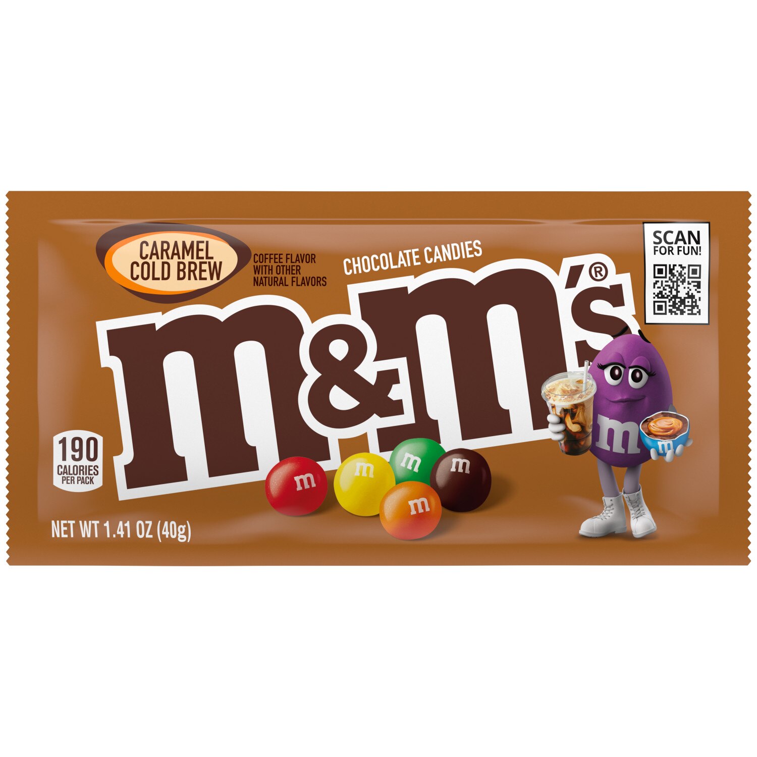 M&M'S Milk Chocolate Candy, Family Size, 19.2 oz Bag, Chocolate