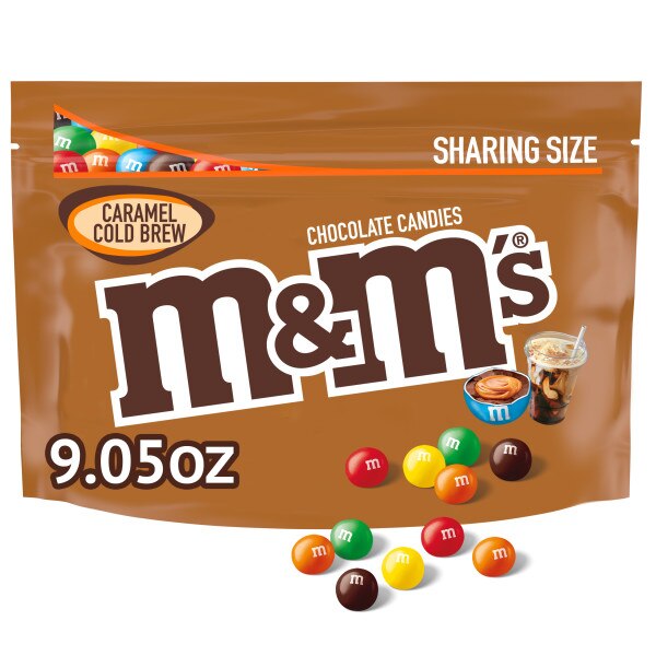 M&M's Caramel Cold Brew Chocolate Candies 9.05 oz