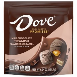 Dove Milk Chocolate Tiramisu Flavored Caramel, 6.74 oz