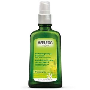 Weleda Refreshing Body Oil Citrus, 3.4 OZ