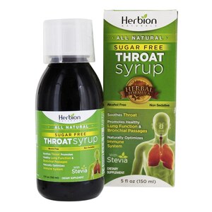 Herbion Naturals Sugar Free Cough Syrup, 5 OZ