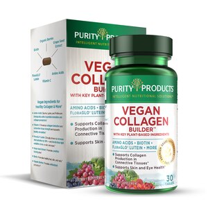 Purity Products Vegan Collagen Builder Tablets, 30 CT