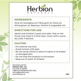 Herbion Naturals Chest Rub Soothing Ointment, 3.53 OZ, thumbnail image 2 of 5
