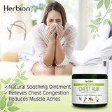 Herbion Naturals Chest Rub Soothing Ointment, 3.53 OZ, thumbnail image 3 of 5