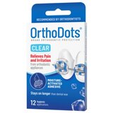 OrthoDots CLEAR, Pain and Irritation Relief from Orthodontic Appliances, 12CT, thumbnail image 3 of 5