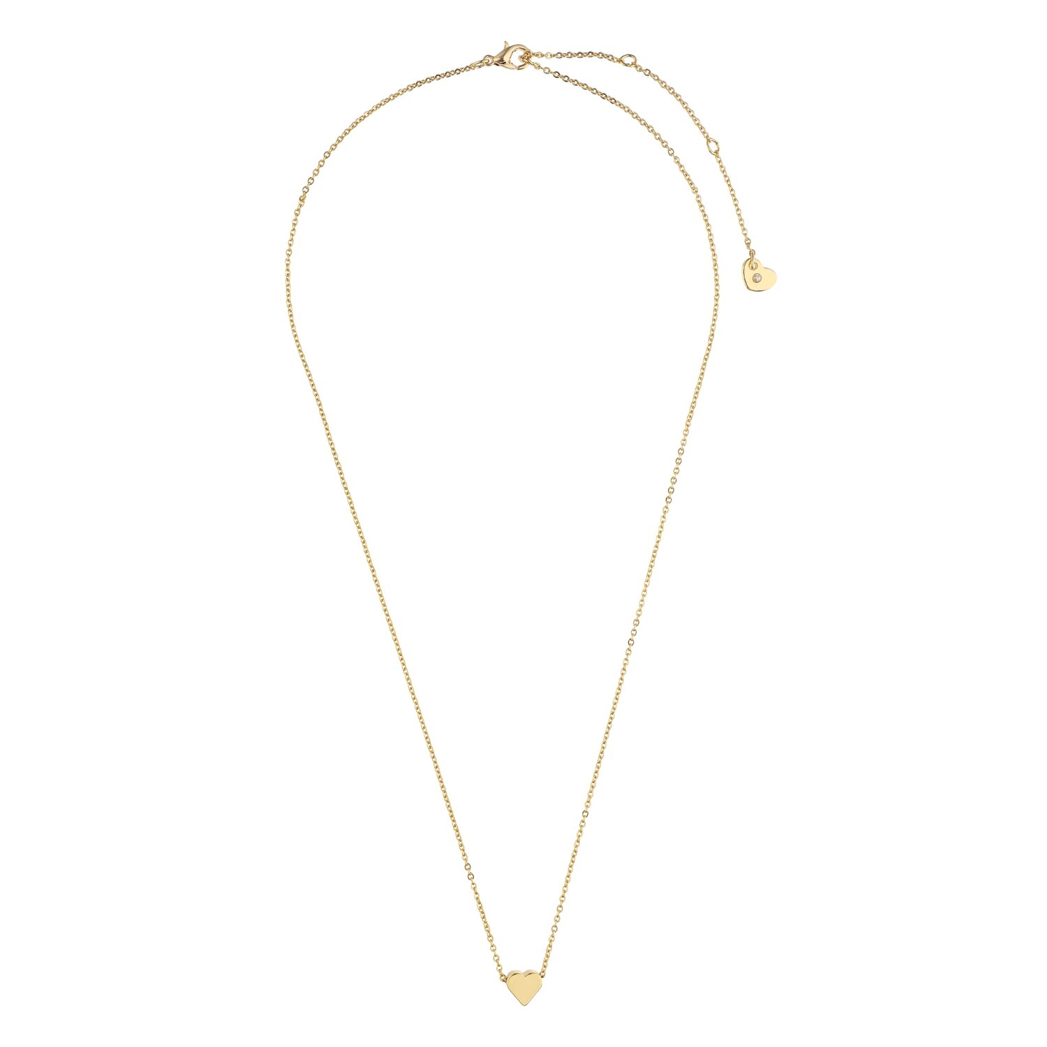 I AM Jewelry Gold-Plated Heart Necklace , CVS