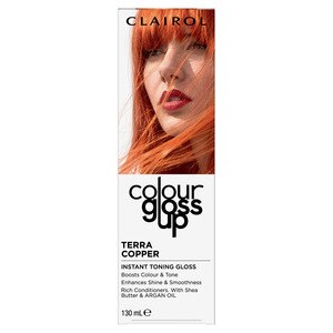 Clairol Color Gloss Up Temporary Hair Dye, Terra Copper - 5.76 Oz , CVS